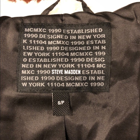 💔50% Off💔 Steve Madden Plaid jacket Sherpa NWT - Picture 5 of 8